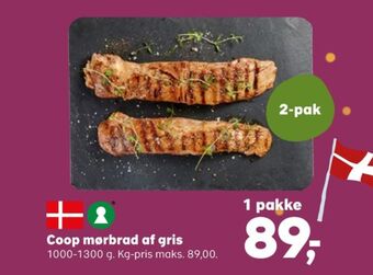 SuperBrugsen Coop grisemørbrad tilbud