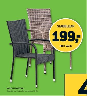 XL-BYG Outrium havestol tilbud