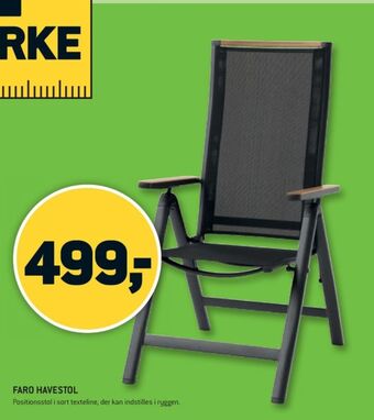 XL-BYG Outrium havestol tilbud