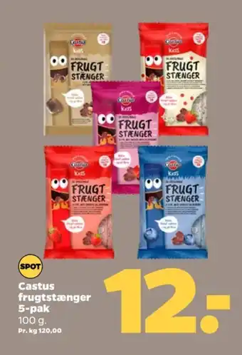 Netto Castus frugtstænger tilbud