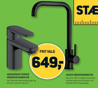 XL-BYG Hansgrohe håndvaskarmatur tilbud
