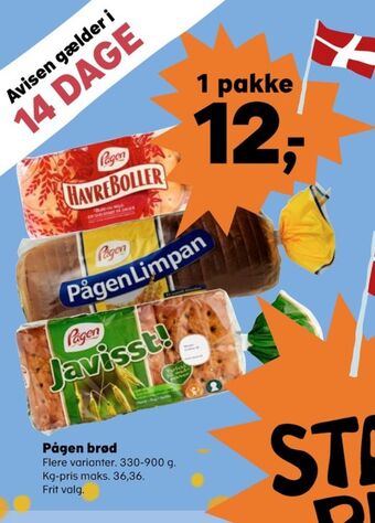 SuperBrugsen Javisst boller tilbud