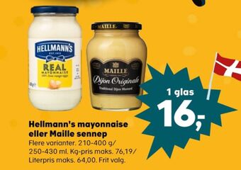 SuperBrugsen Maille sennep tilbud