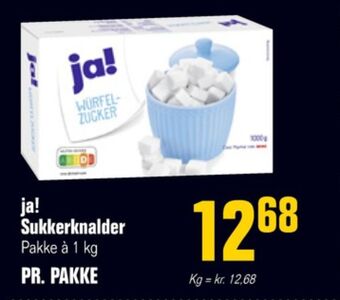 Otto Duborg Ja! sukker hugget tilbud