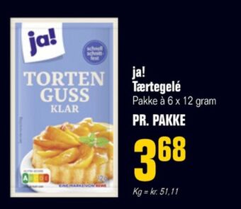 Otto Duborg Ja! geleringspulver tilbud