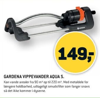 XL-BYG Gardena vippevander tilbud