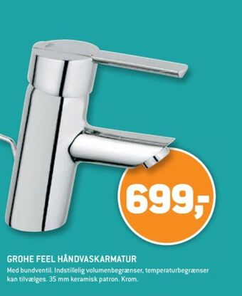 XL-BYG Grohe håndvaskarmatur tilbud