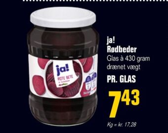 Ja! rødbeder-syltet