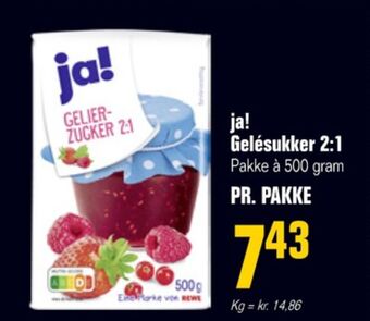 Otto Duborg Ja! sukker tilbud