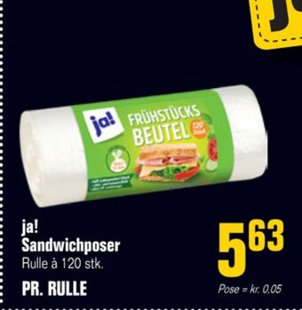 Otto Duborg Ja! engangsposer tilbud