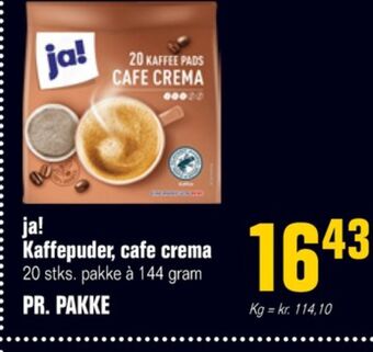 Otto Duborg Café crema kaffepuder tilbud
