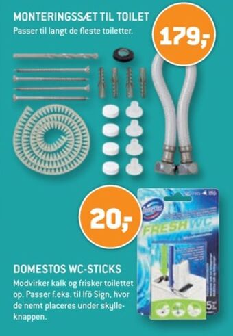 XL-BYG Domestos wc-flush tilbud