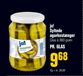 Otto Duborg Ja! agurker syltet tilbud