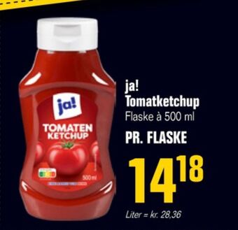 Otto Duborg Ja! ketchup tilbud