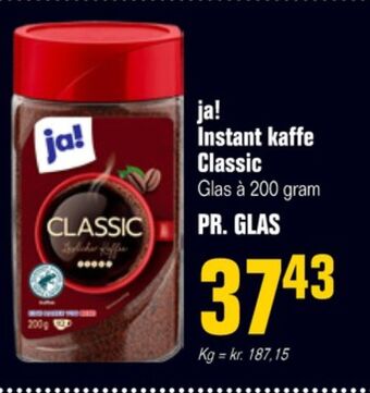 Otto Duborg Classic instant kaffe tilbud