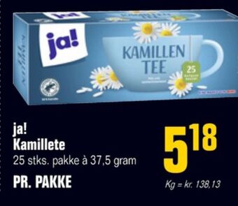 Otto Duborg Ja! tebreve tilbud