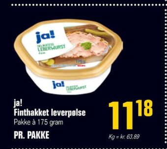 Ja! leverpostej