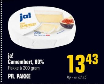 Otto Duborg Ja! camembert tilbud