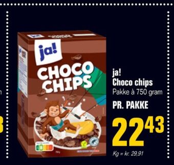 Poetzsch Padborg Choco chips morgenmadsprodukt tilbud