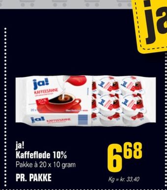 Poetzsch Padborg Ja! kaffefløde tilbud