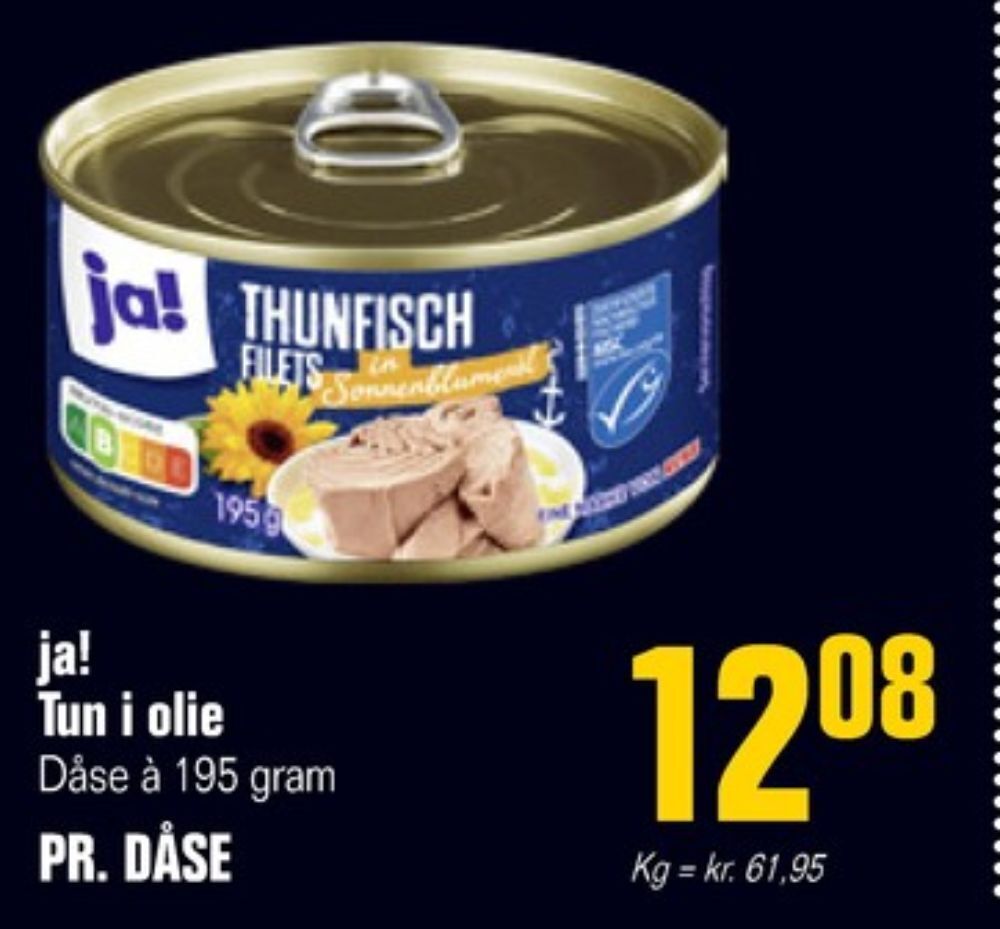 Otto Duborg Ja! tun tilbud