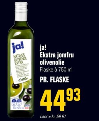 Otto Duborg Ja! olivenolie tilbud
