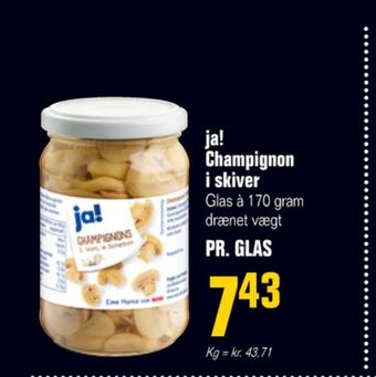 Poetzsch Padborg Ja! champignon tilbud