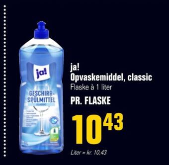 Otto Duborg Ja! opvaskemiddel tilbud