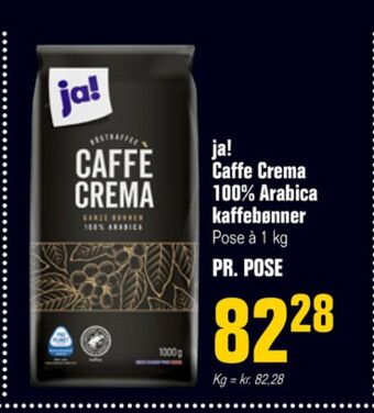 Poetzsch Padborg Caffe crema kaffebønner tilbud