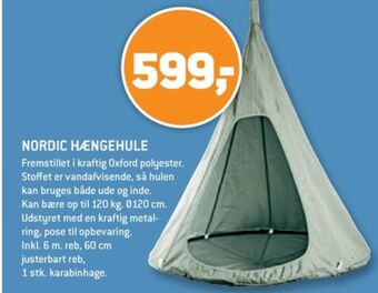 XL-BYG Nordic play hængehule tilbud