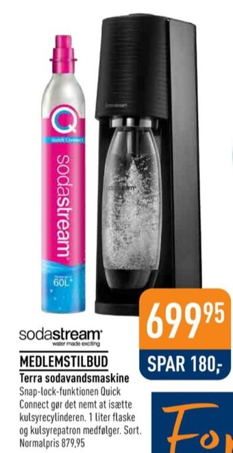 Imerco Sodastream sodavandsmaskine tilbud