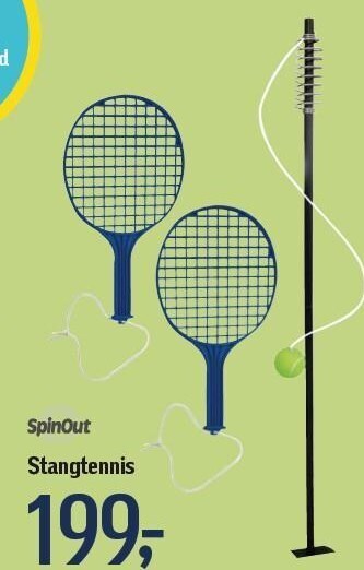 Føtex Spinout stangtennis tilbud