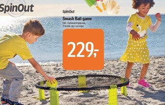 Føtex Spinout smash ball game tilbud
