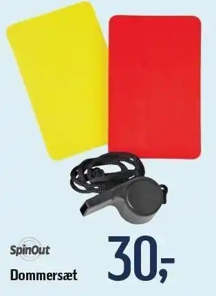 Føtex Spinout dommersæt tilbud