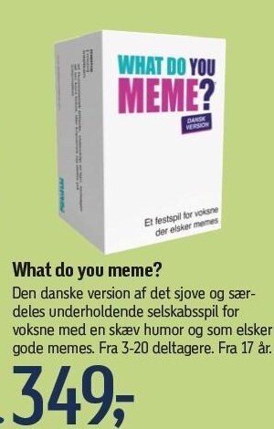 Føtex What do you meme tilbud