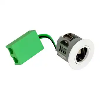 Nvc arden 68 rund indbygningsspot, gu10, hvid