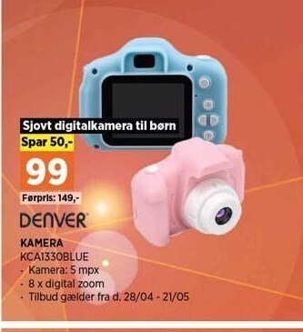 Power Denver kamera tilbud