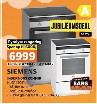 Power Induktions komfur tilbud