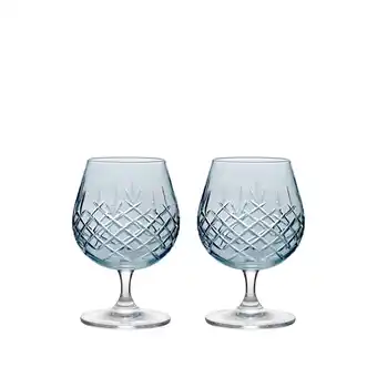 Kop & Kande Frederik bagger crispy sapphire sixball glas 2 stk. tilbud