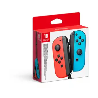 Expert Nintendo switch joy-con pair neon red/neon blue tilbud