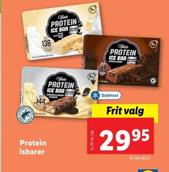 Lidl Protein isbarer tilbud