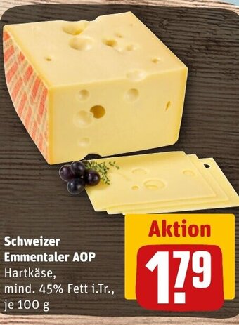 REWE DE Schweizer Emmentaler AOP tilbud