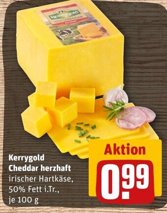 REWE DE Kerrygold Cheddar herzhaft tilbud