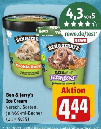 REWE DE Ben & Jerry's Ice Cream tilbud