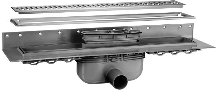jem & fix Afløbsrendesæt 800 mm - purus tilbud