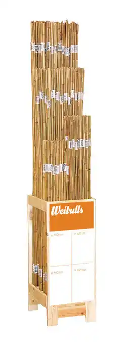 Bambuspinde 100 cm 3 stk.