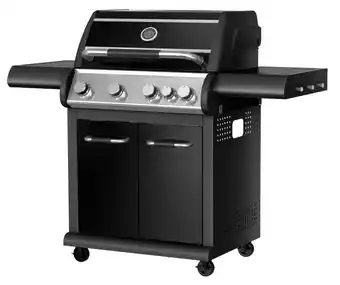 jem & fix Gasgrill m/4 brændere og power burner - grillexpert tilbud