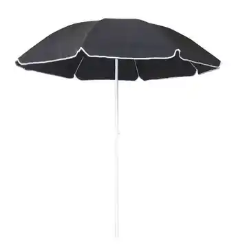 jem & fix Parasol taipei m/tilt-funktion ø200 cm sort - sunlife tilbud