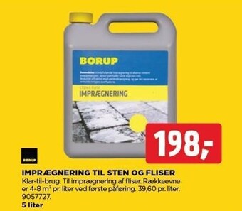 jem & fix Borup imprægnering til sten og fliser tilbud