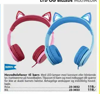 Hovedtelefoner til børn